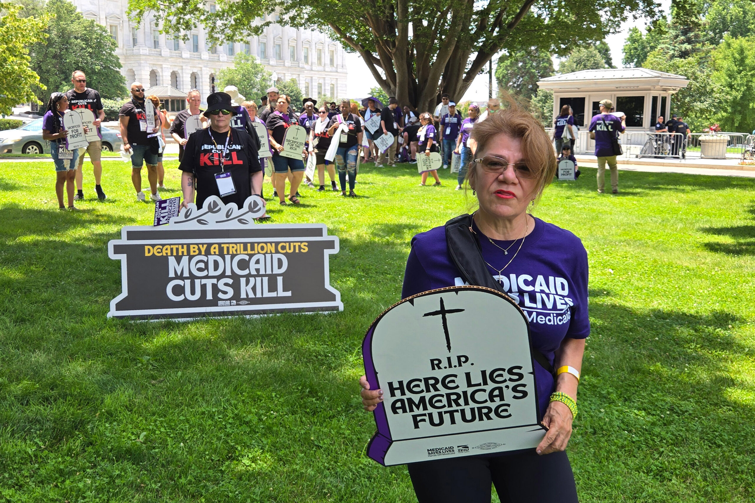 Too Sick To Work, Some Americans Worry Trump’s Bill Will Strip Their Health Insurance